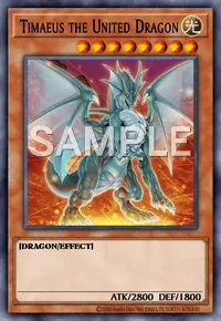 Timaeus the United Dragon, Yu-Gi-Oh! card, LIGHT
