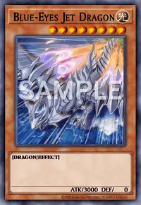 Blue-Eyes Jet Dragon, Yu-Gi-Oh! card, LIGHT