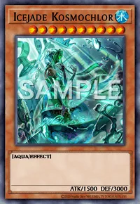 Icejade Kosmochlor, Yu-Gi-Oh! card, WATER