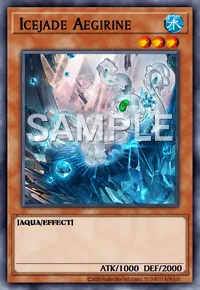 Icejade Aegirine, Yu-Gi-Oh! card, WATER