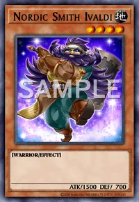 Nordic Smith Ivaldi, Yu-Gi-Oh! card, EARTH