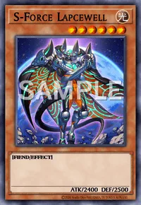 S-Force Lapcewell, Yu-Gi-Oh! card, LIGHT
