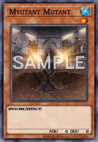 Myutant Mutant, Yu-Gi-Oh! card, WATER