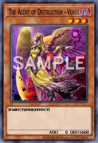 The Agent of Destruction - Venus, Yu-Gi-Oh! card, DARK