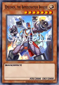 Epigonen, the Impersonation Invader, Yu-Gi-Oh! card, LIGHT
