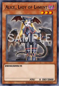 Alice, Lady of Lament, Yu-Gi-Oh! card, DARK