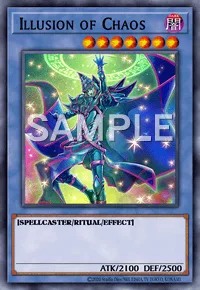 Illusion of Chaos, Yu-Gi-Oh! card, DARK