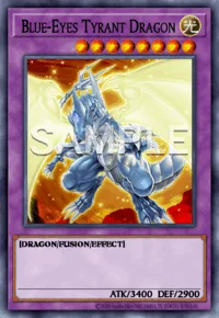 Blue-Eyes Tyrant Dragon, Yu-Gi-Oh! card, LIGHT