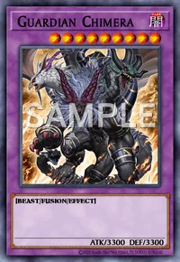 Guardian Chimera, Yu-Gi-Oh! card, DARK