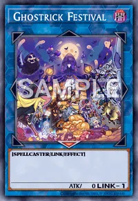 Ghostrick Festival, Yu-Gi-Oh! card, DARK