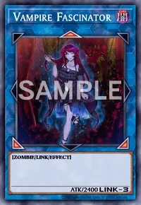 Vampire Fascinator, Yu-Gi-Oh! card, DARK