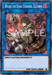 Dharc the Dark Charmer, Gloomy, Yu-Gi-Oh! card, DARK