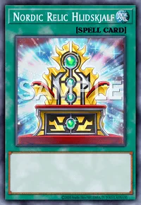 Nordic Relic Hlidskjalf, Yu-Gi-Oh! card, SPELL