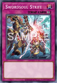 Swordsoul Strife, Yu-Gi-Oh! card, TRAP