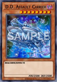D.D. Assault Carrier, Yu-Gi-Oh! card, DARK