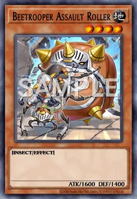 Beetrooper Assault Roller, Yu-Gi-Oh! card, EARTH