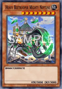 Heavy Beetrooper Mighty Neptune, Yu-Gi-Oh! card, EARTH