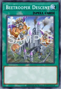 Beetrooper Descent, Yu-Gi-Oh! card, SPELL