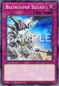 Beetrooper Squad, Yu-Gi-Oh! card, TRAP