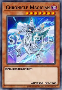 Chronicle Magician, Yu-Gi-Oh! card, DARK