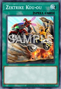 Zektrike Kou-ou, Yu-Gi-Oh! card, SPELL