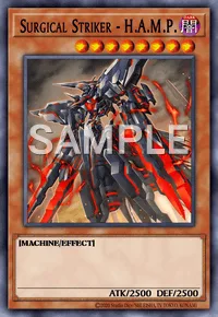 Surgical Striker - H.A.M.P., Yu-Gi-Oh! card, DARK