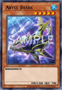 Abyss Shark, Yu-Gi-Oh! card, WATER