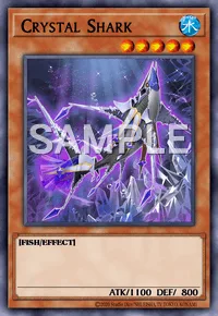 Crystal Shark, Yu-Gi-Oh! card, WATER