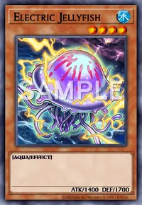 Electric Jellyfish, Yu-Gi-Oh! card, WATER