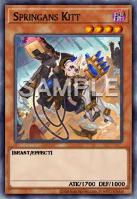 Springans Kitt, Yu-Gi-Oh! card, DARK