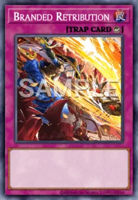 Branded Retribution, Yu-Gi-Oh! card, TRAP