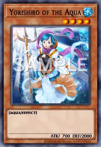Yorishiro of the Aqua, Yu-Gi-Oh! card, WATER