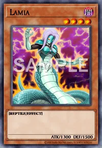 Lamia, Yu-Gi-Oh! card, DARK