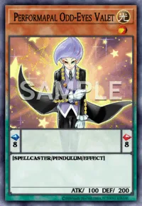 Performapal Odd-Eyes Valet, Yu-Gi-Oh! card, LIGHT
