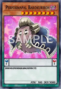 Performapal Barokuriboh, Yu-Gi-Oh! card, DARK