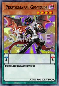 Performapal Gentrude, Yu-Gi-Oh! card, DARK
