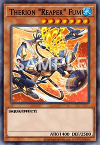 Therion "Reaper" Fum, Yu-Gi-Oh! card, WATER