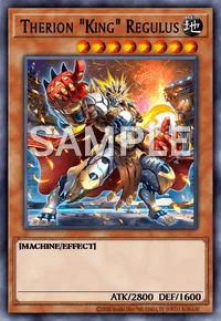 Therion "King" Regulus, Yu-Gi-Oh! card, EARTH