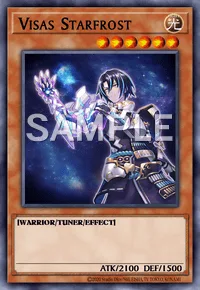 Visas Starfrost, Yu-Gi-Oh! card, LIGHT