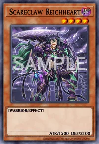 Scareclaw Reichheart, Yu-Gi-Oh! card, DARK