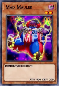 Mad Mauler, Yu-Gi-Oh! card, DARK