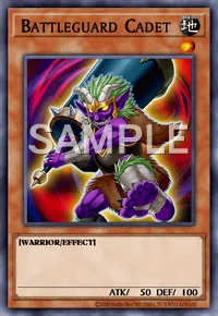 Battleguard Cadet, Yu-Gi-Oh! card, EARTH