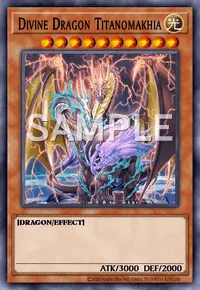 Divine Dragon Titanomakhia, Yu-Gi-Oh! card, LIGHT