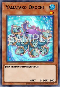 Yamatako Orochi, Yu-Gi-Oh! card, WATER