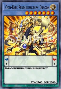 Odd-Eyes Pendulumgraph Dragon, Yu-Gi-Oh! card, LIGHT