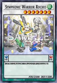 Symphonic Warrior Rockks, Yu-Gi-Oh! card, WIND