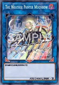 The Weather Painter Moonbow, Yu-Gi-Oh! card, DARK