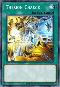 Therion Charge, Yu-Gi-Oh! card, SPELL