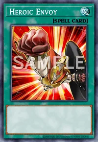 Heroic Envoy, Yu-Gi-Oh! card, SPELL