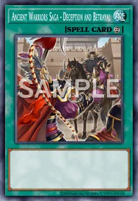 Ancient Warriors Saga - Deception and Betrayal, Yu-Gi-Oh! card, SPELL